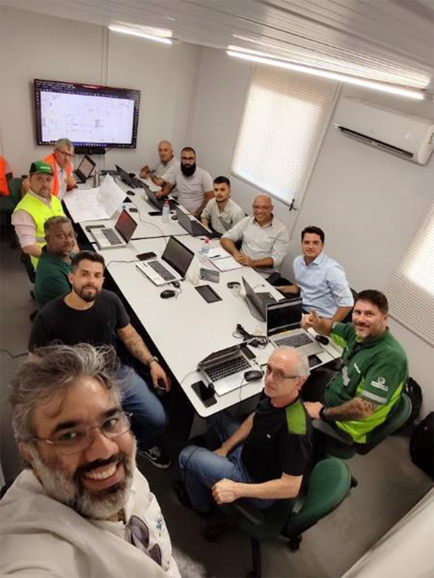 Equipe Sertuba em campo
